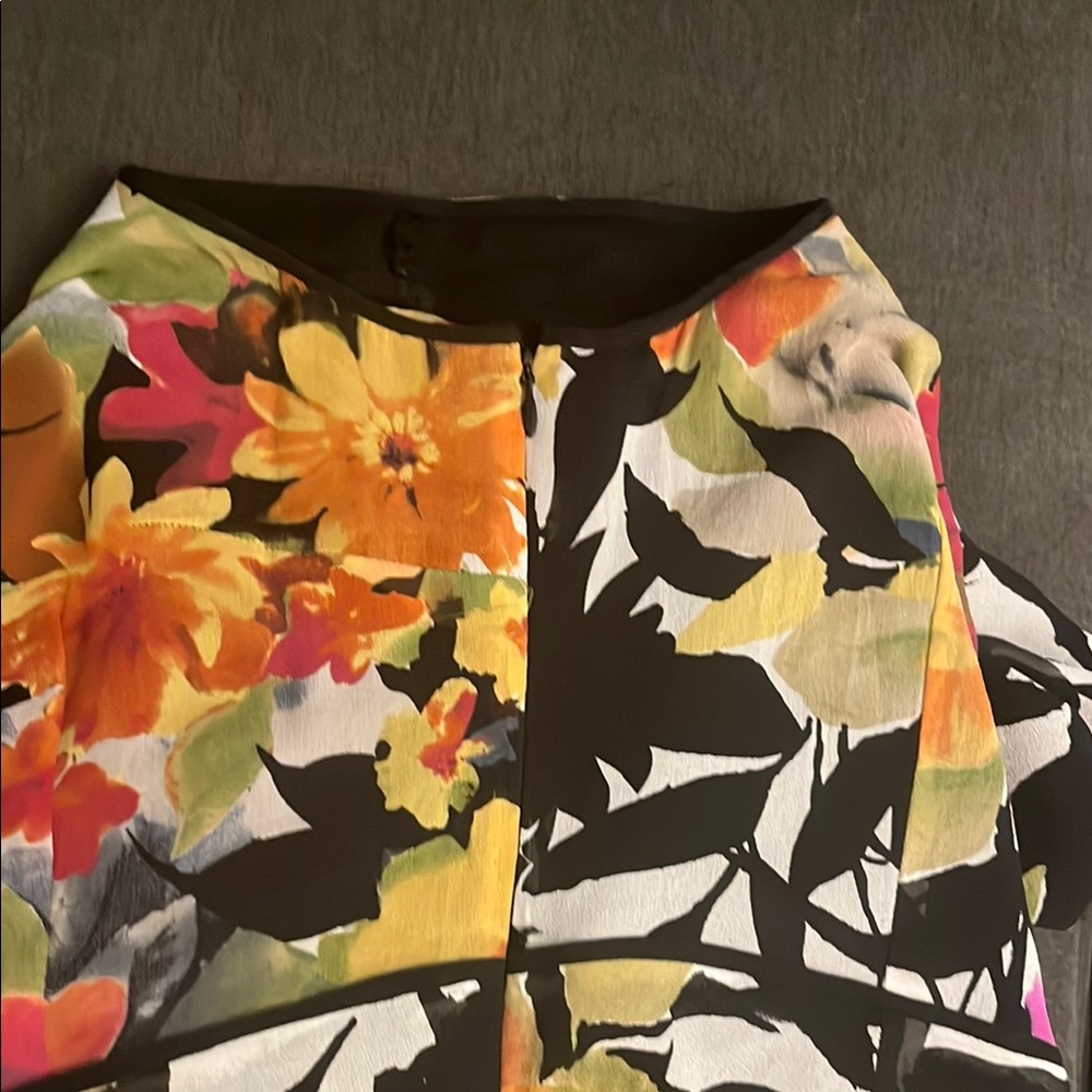 Talbots SILK Floral Dress - Picture 5 of 9